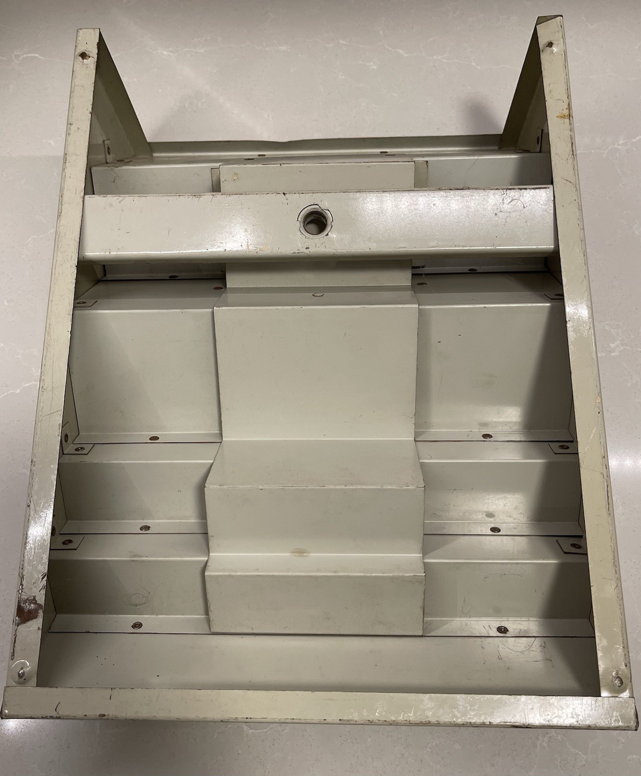 Vintage Boye Needle Company Metal Cabinet Display For Store Can Be Hung