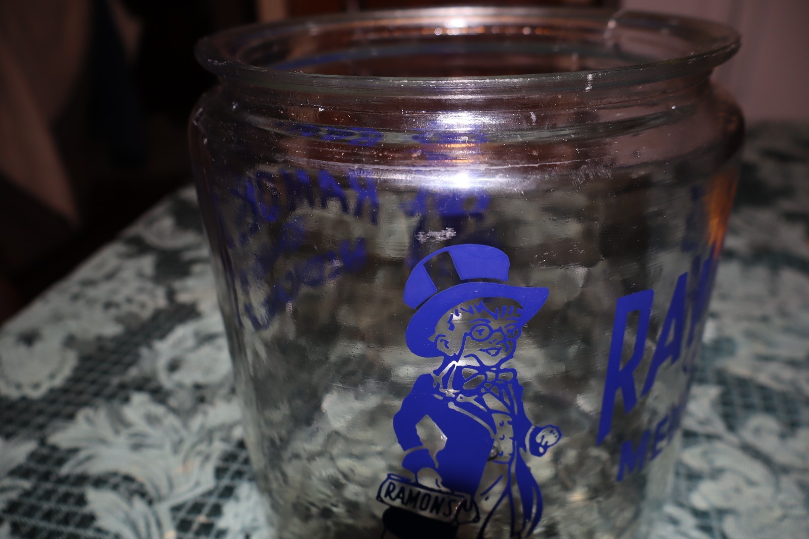 VTG RAMONS QUALITY MEDICINE THE LITTLE DOCTOR COUNTER TOP DISPLAY JAR