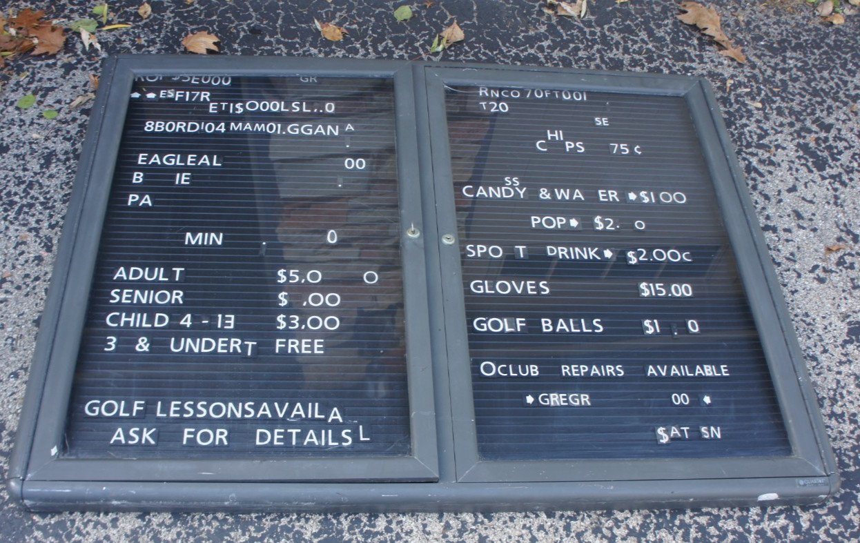 Vintage Quartet Letterboard Message Magnetic Two Lock Door 48×36 Aluminum Frame