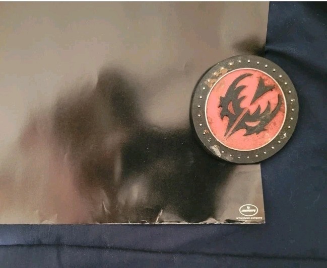 KISS PROMO IN STORE POSTER LOT 1994 LARGE 2 SIDED KISS MY ASS VINYL + ALIVE III