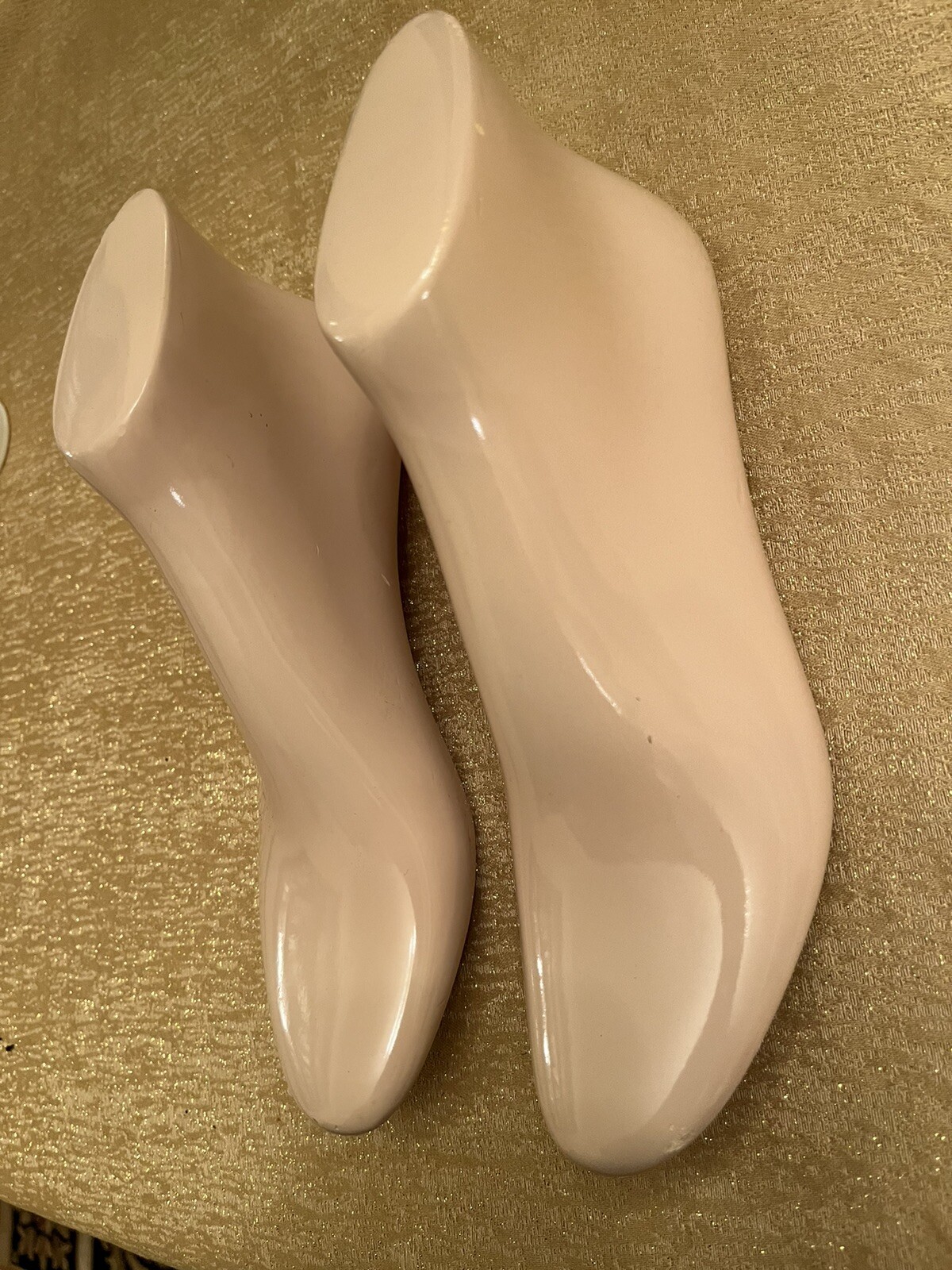 RARE Gucci Store Display Feet Used In Store set of 2 Rare Display Rounded Toe