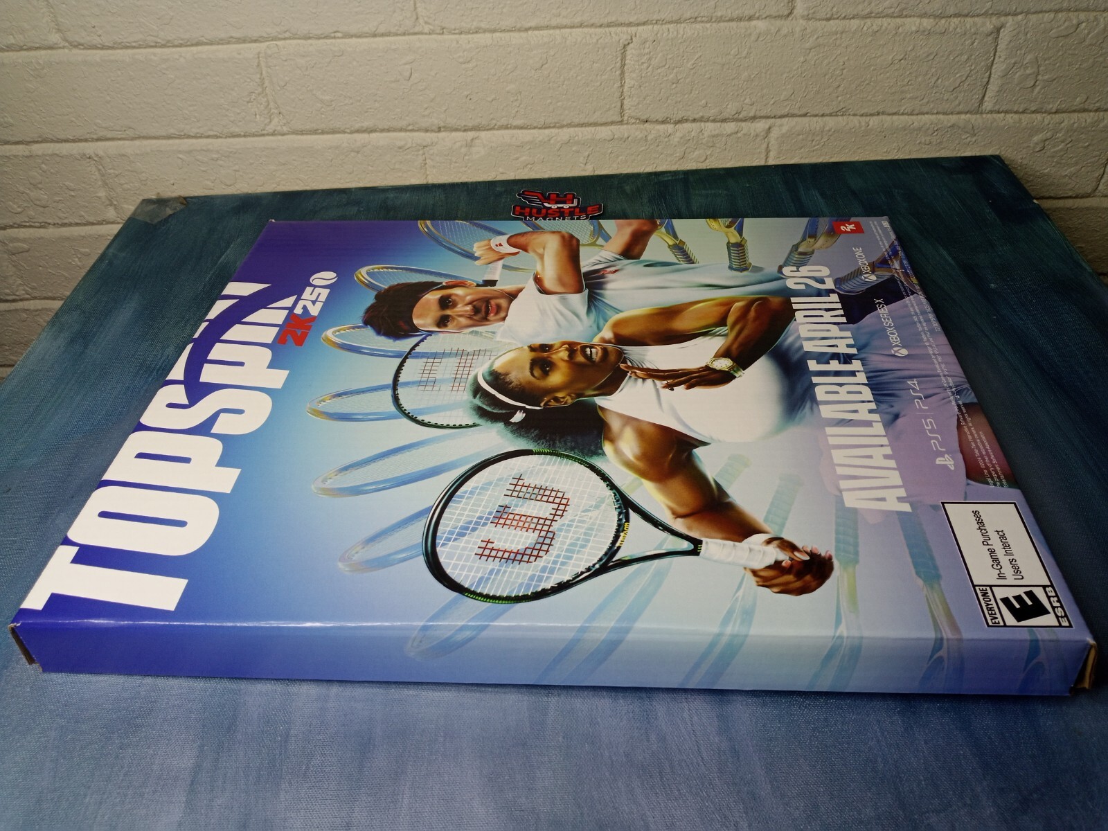 Top Spin 2k25 Store Module Wall Display Serena Williams