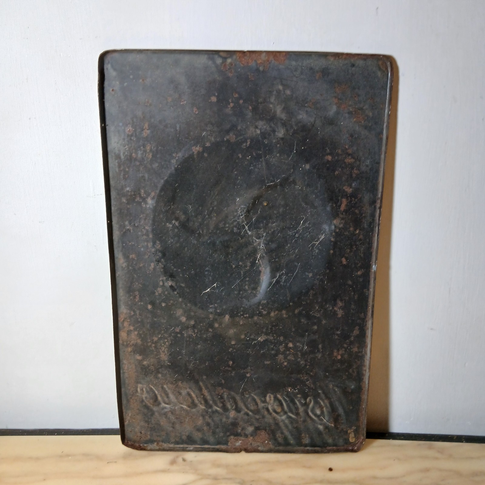 Totocalcio Enamel Table Sign