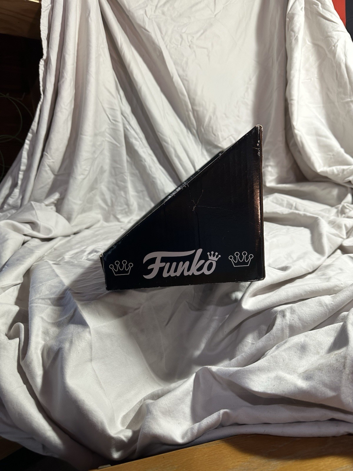 Funko Black & White Cardboard Retail Store Counter Display Tray Box w/ Logo
