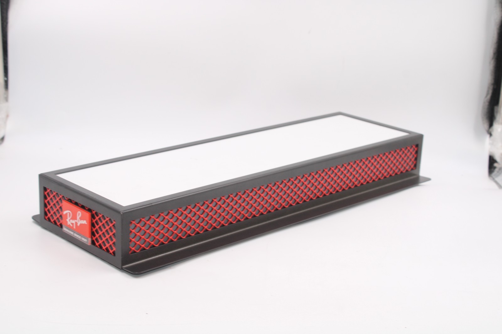 RAY BAN Sunglasses Countertop Riser Display Stand 16.5″ x 6 3/8″ x 2 1/8″ Italy