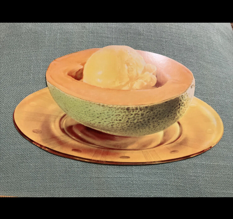 VTG Rare 1940s PAPER THIN Woolworth’s 13 Dinner Displays Advertise Meat Trays