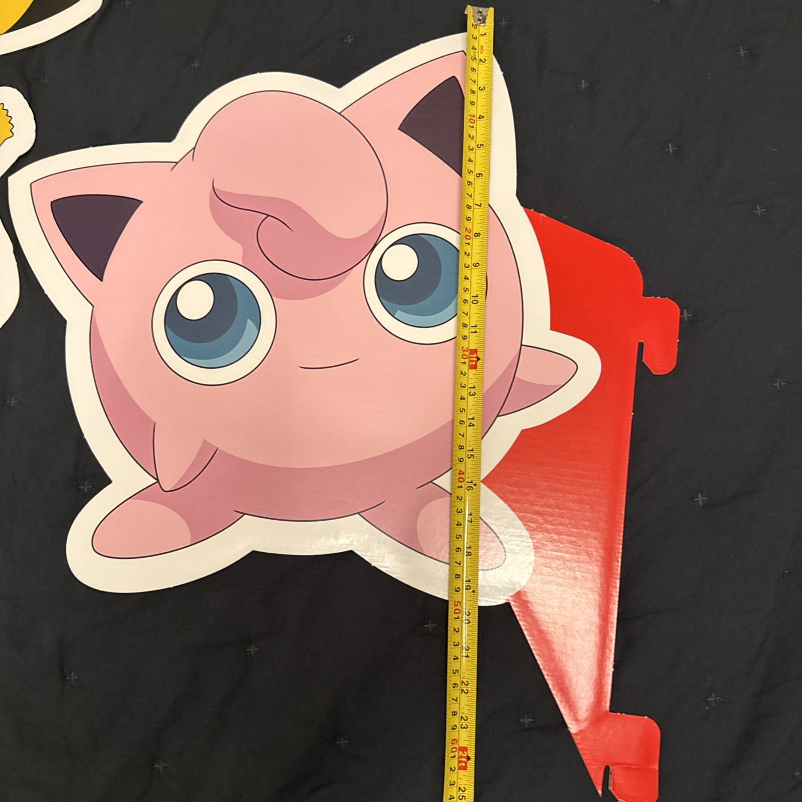 Pokemon Hersheys 2 Ft Tall Store Display Signs Pikachu And Jigglypuff