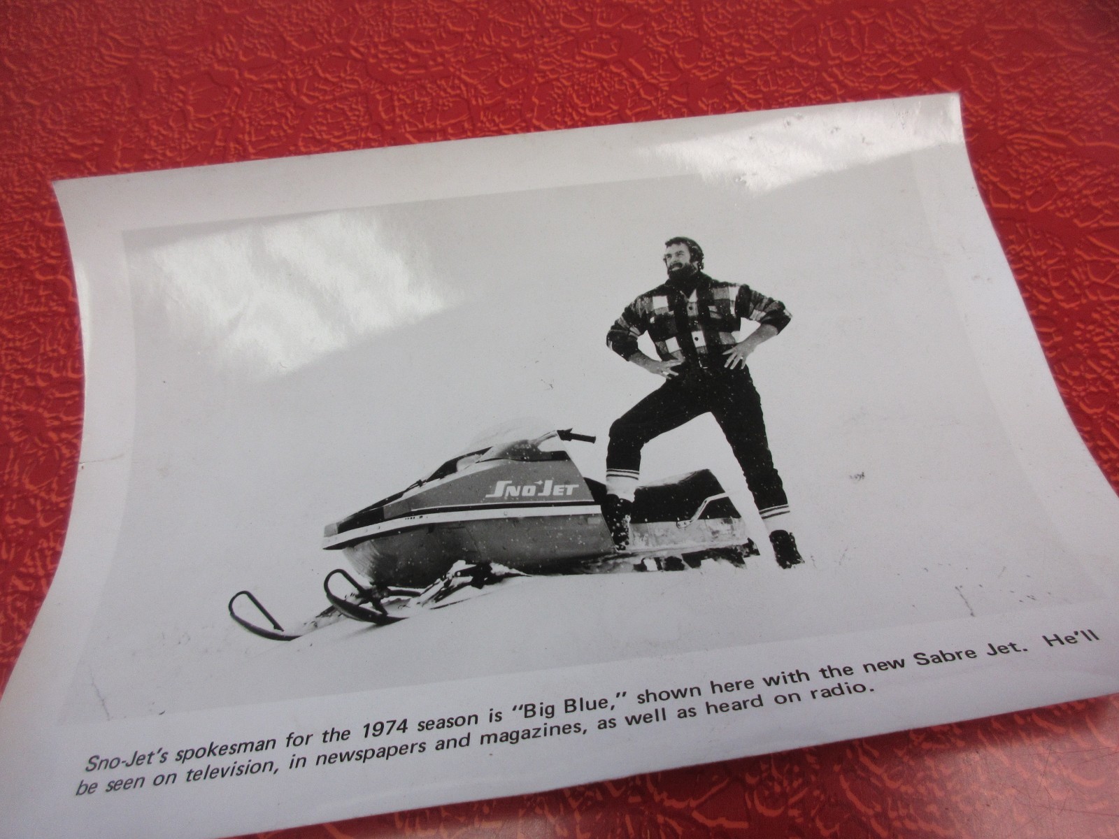 SNO-JET SNOWMOBILE EARLY PHOTOGRAPHS ADVERTISING MERCANTILE 1960’s-1970’s RARE