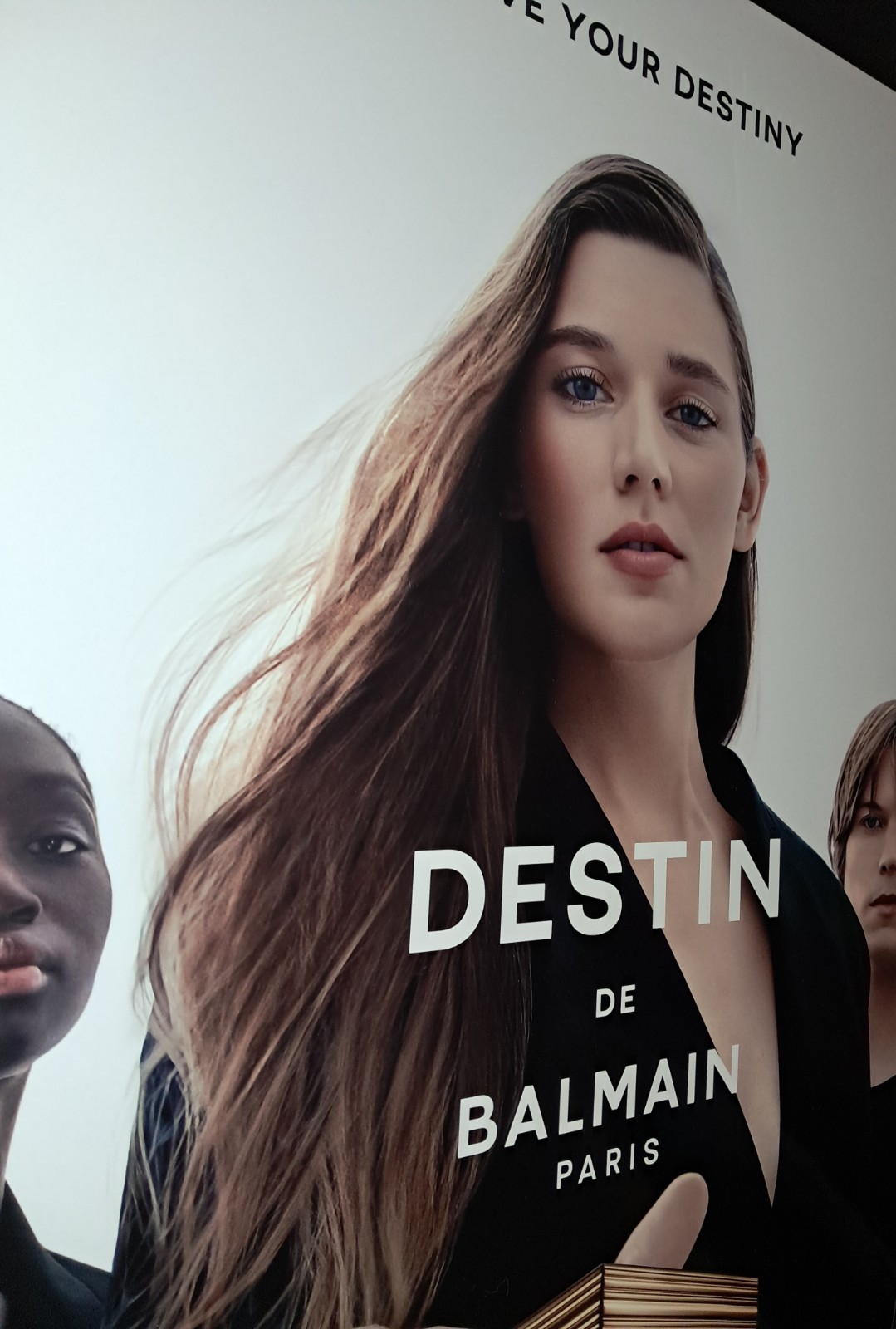 Balmain Destin Perfume Fragrance PROMO POSTER 3 FT Official Ad Ulta Beauty Gifts