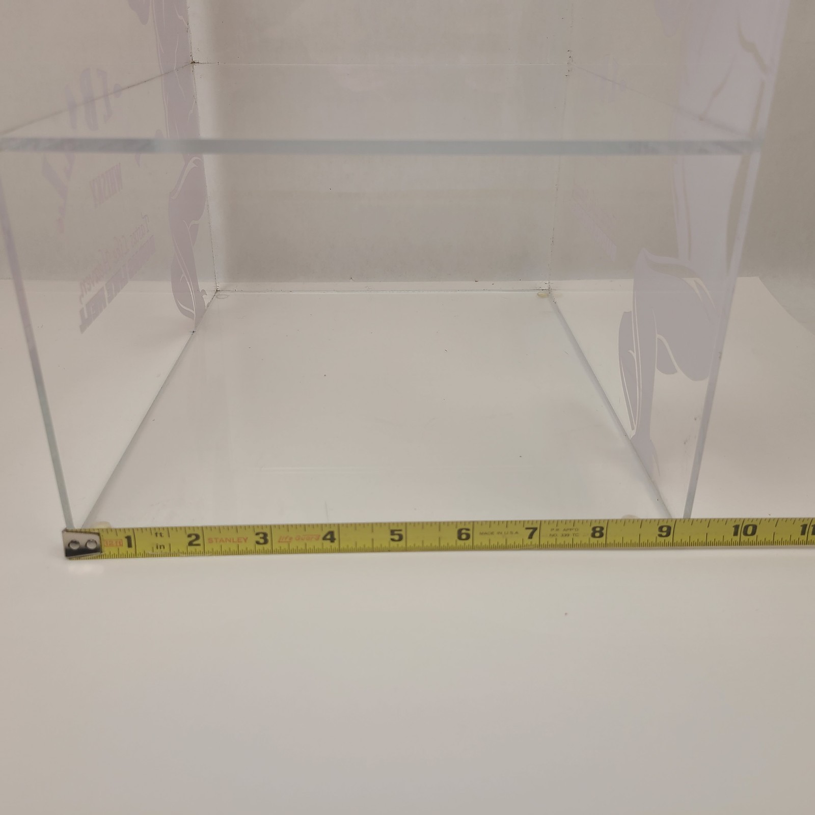 Fireball Whisky Store Counter Display Case 2 Shelf Mini Bottle Holder Bar Decor