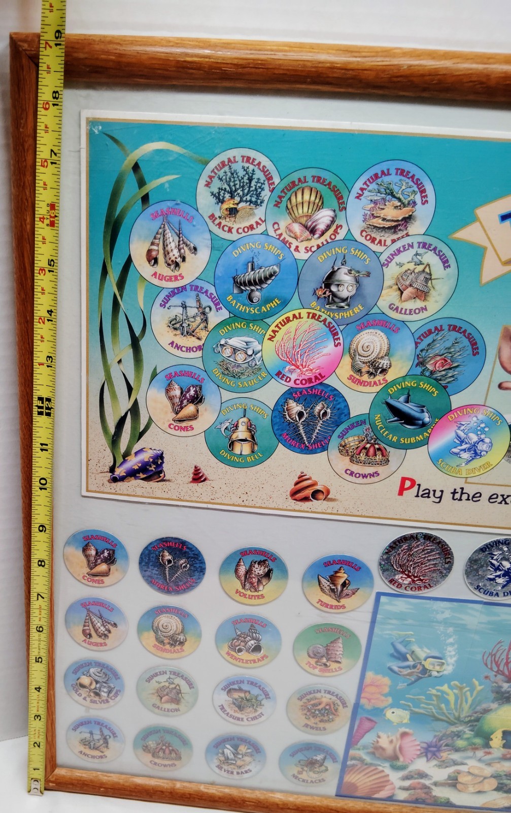Vintage 94 LONG JOHN SILVERS Store Display Treasure Caps Restaurant Advertising
