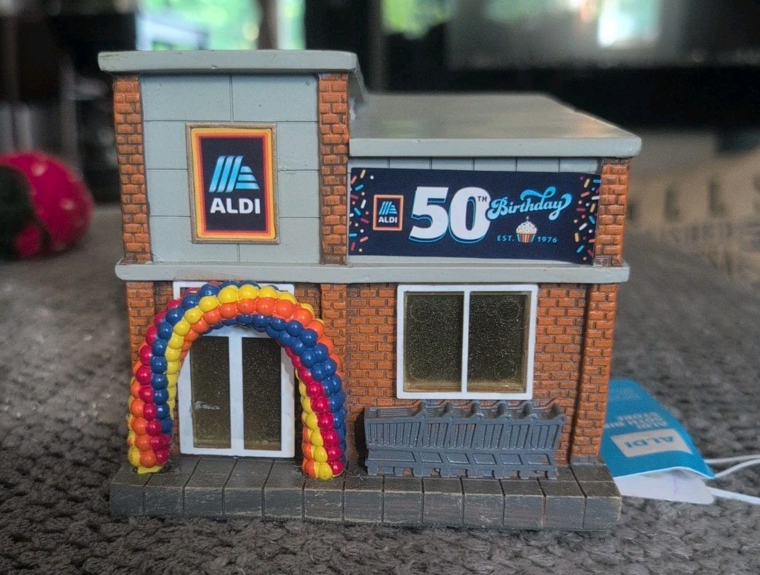 NEW Aldi 50th Birthday Light Up Store 2026