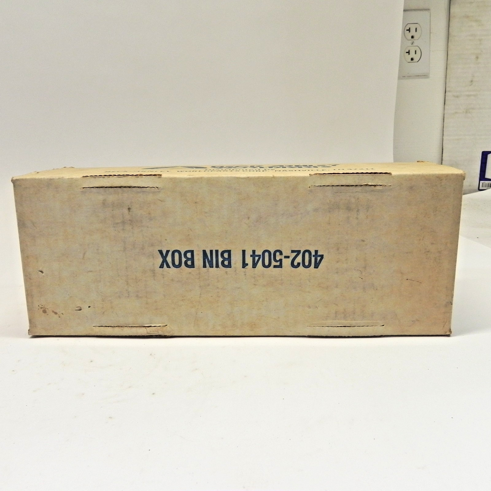 BECK/ARNLEY WORLDPARTS CORP. COMPONENTS CARDBOARD BOX EMPTY DISPLAY USED VINTAGE