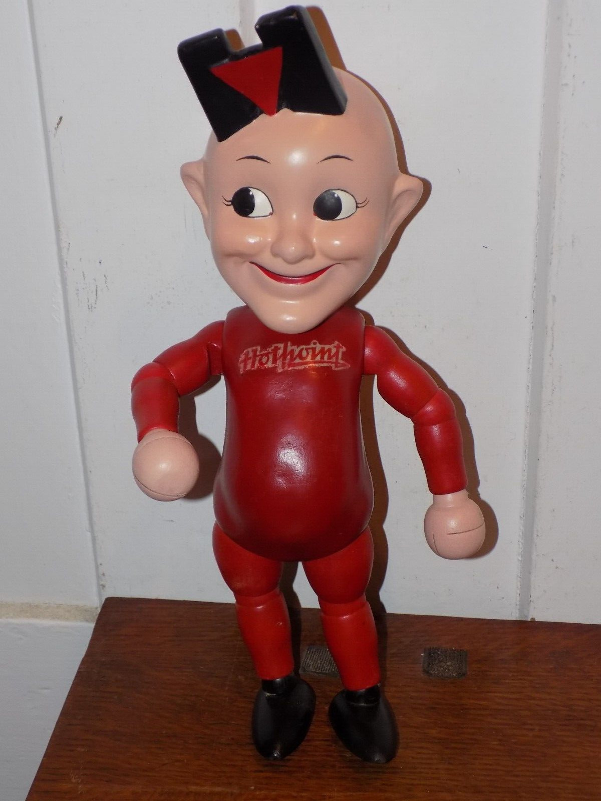 Vintage Hotpoint Store Display Composition Jointed Figure