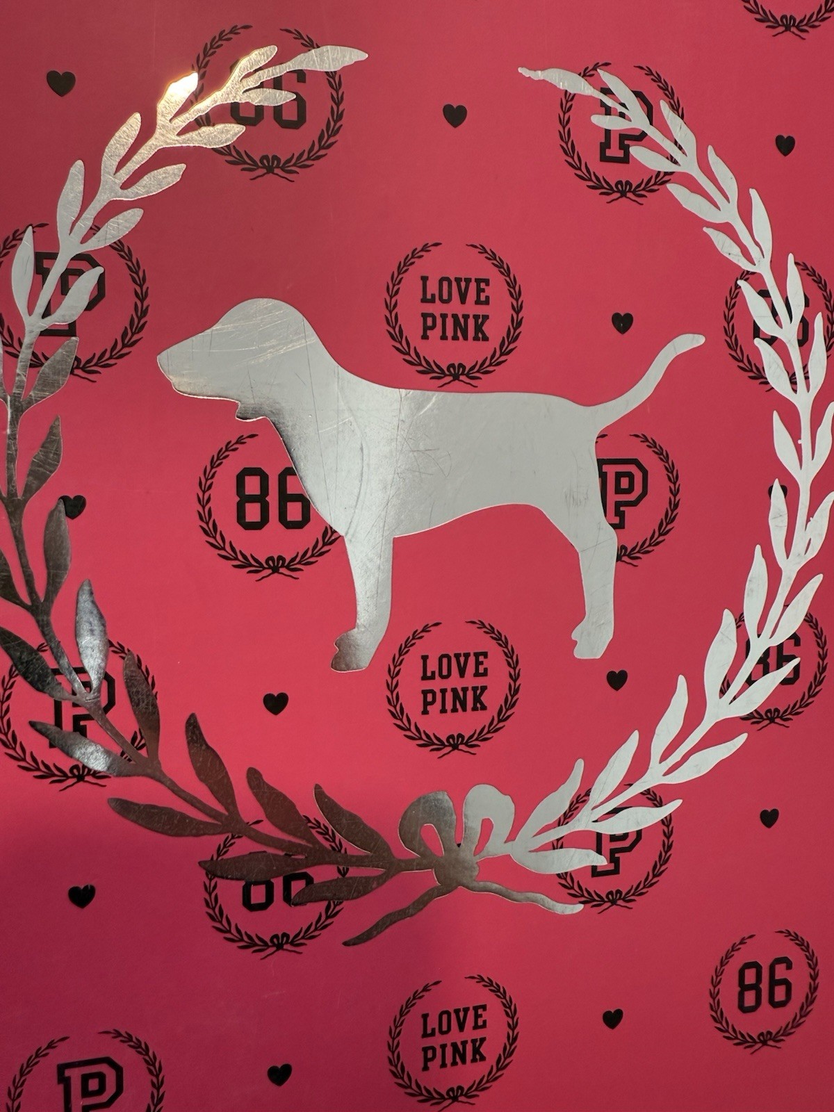Victoria Secret Pink Box Display Clothes Dog 86