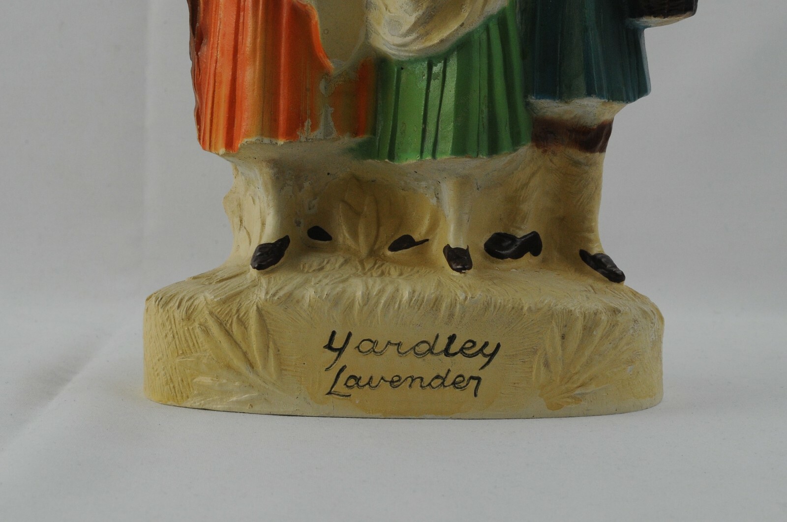 ANTIQUE YARDLEY LAVENDER SHOP DISPLAY FIGURINE