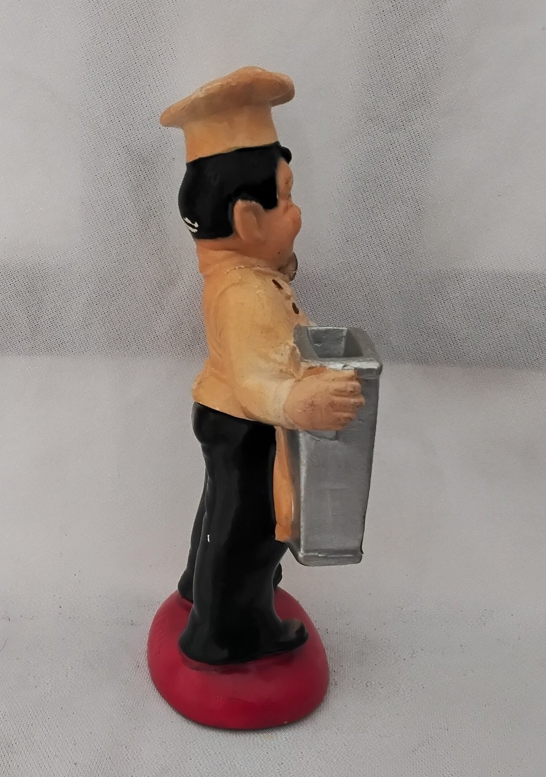 Repaired Vintage Advertising Alberta Lena Figure Bertolli Olive Oil Statue