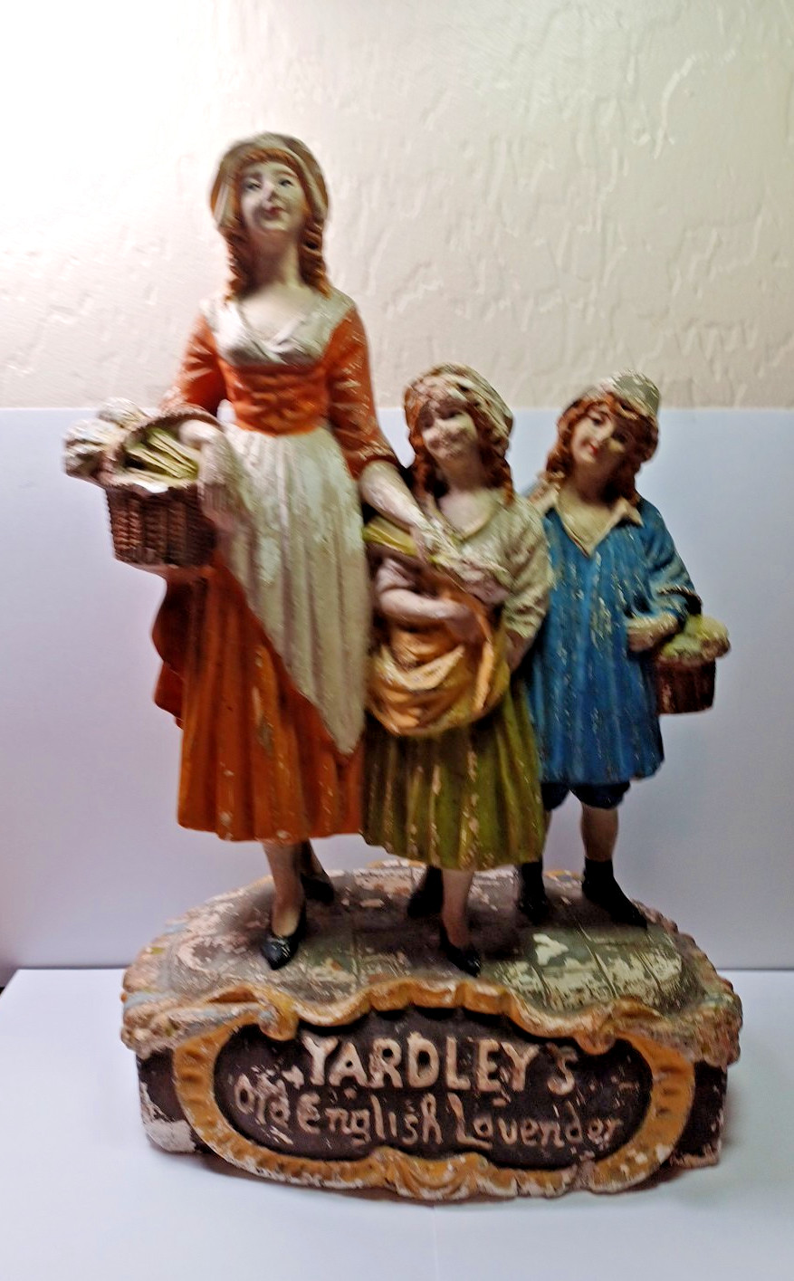 Antique Yardley’s Lavender Olde English Figurine Advertising Shop Display RRGS1