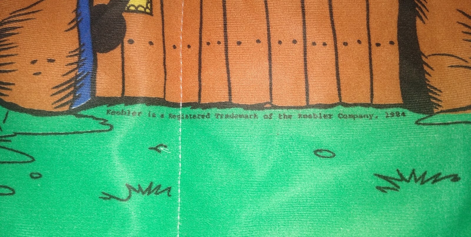 Very Rare Vintage 1984 Keebler Elves Cookie Elf Treehouse Sleeping Bag