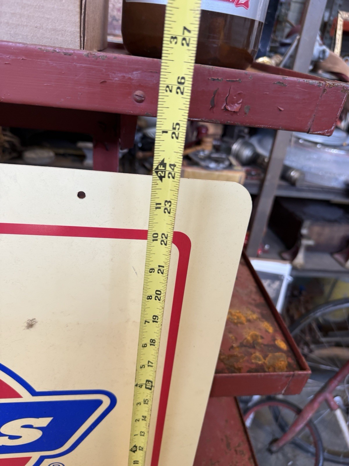 Dickies Plastic store display sign 23″ x 13″ VGC collectible Union Made Clothing