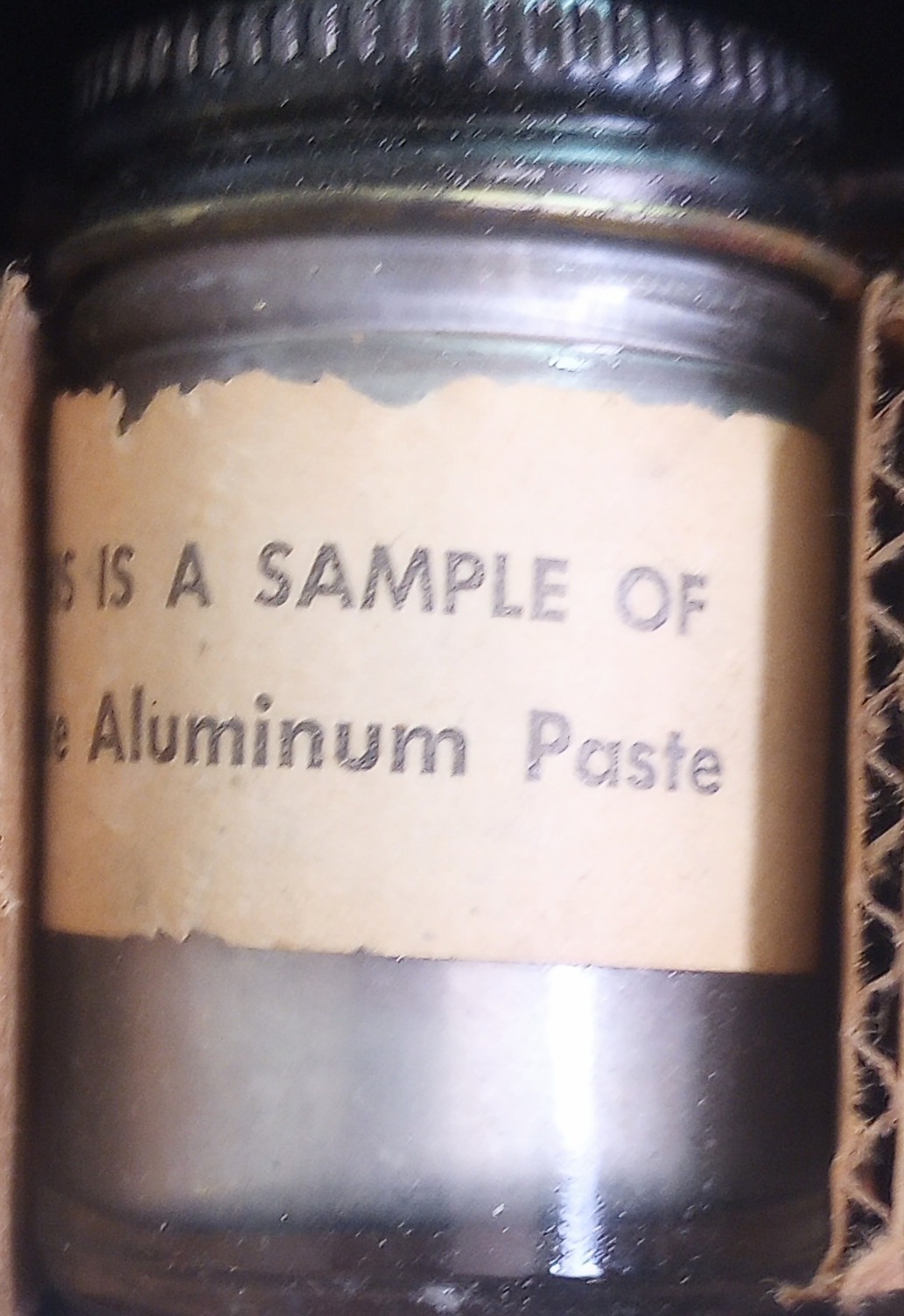 1930’s-50’s Goodyear Roofing Salesman Sample Kit Complete & Unopened Jars…