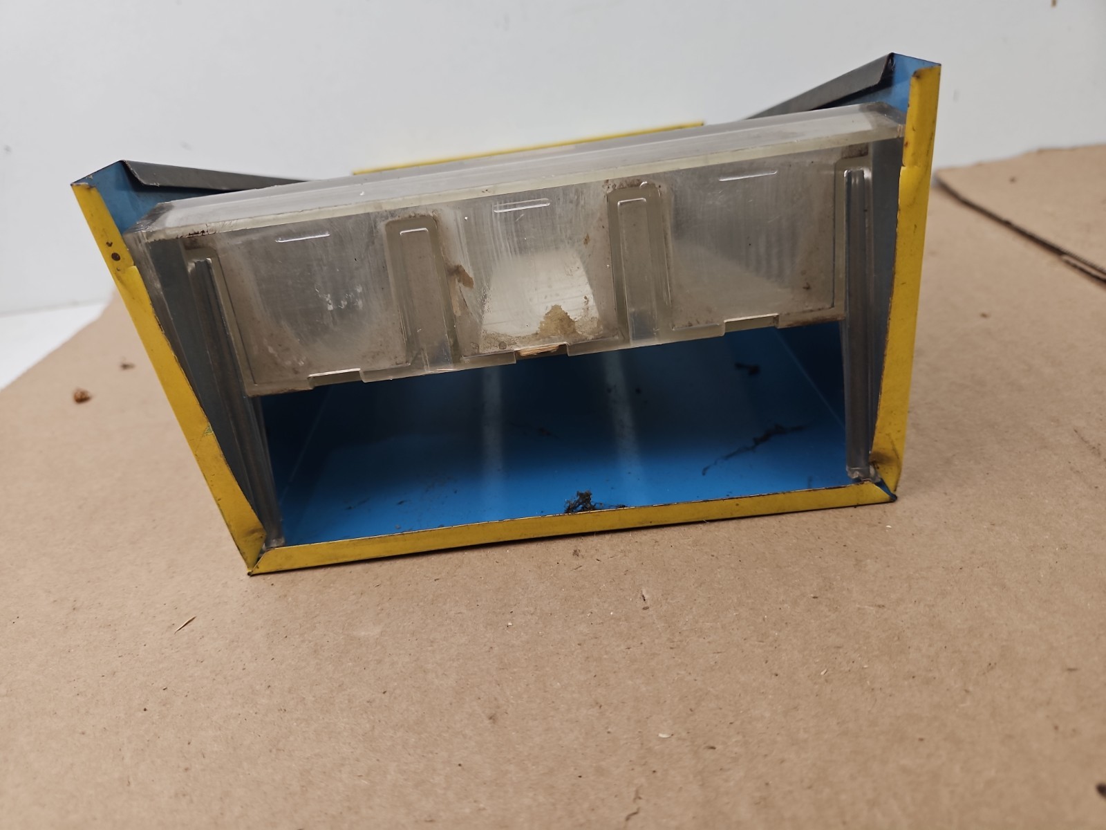 Vintage Buss Glass Fuses Metal Counter Display