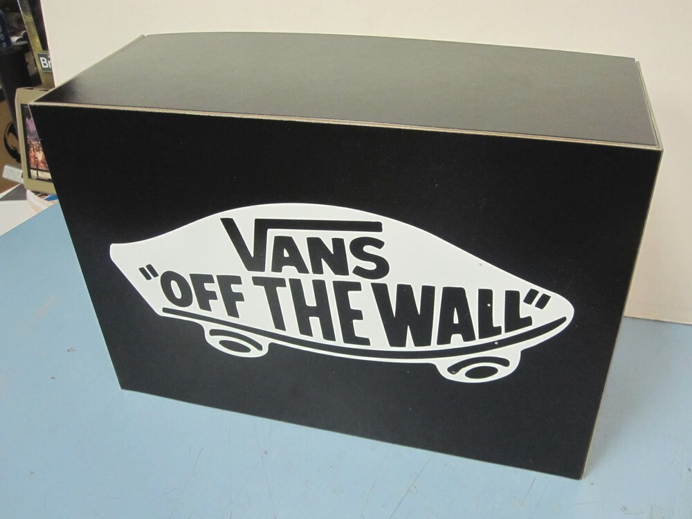 VANS skateboard snowboard BMX surf dealer Logo Header display NEW old stock