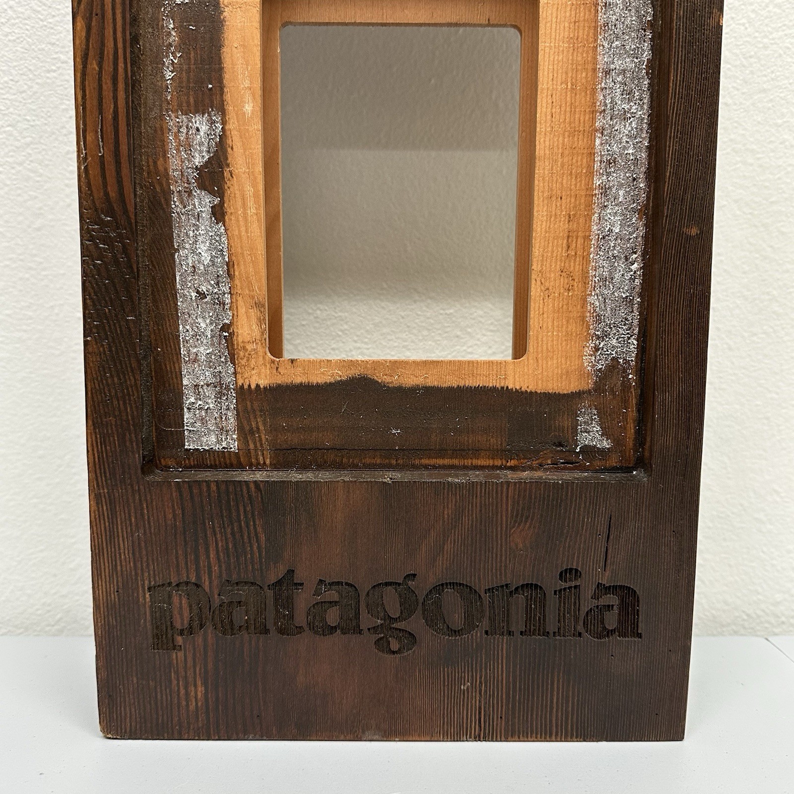 Patagonia Logo Wooden Marketing Display Store Sign