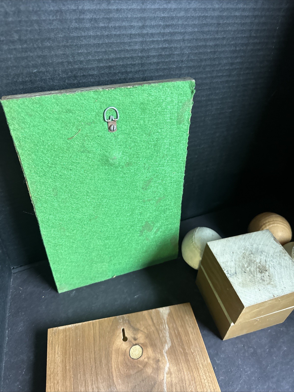 Vintage Martin Fitts Polyurethane Baseball Patent Plaques Mold Display Lot