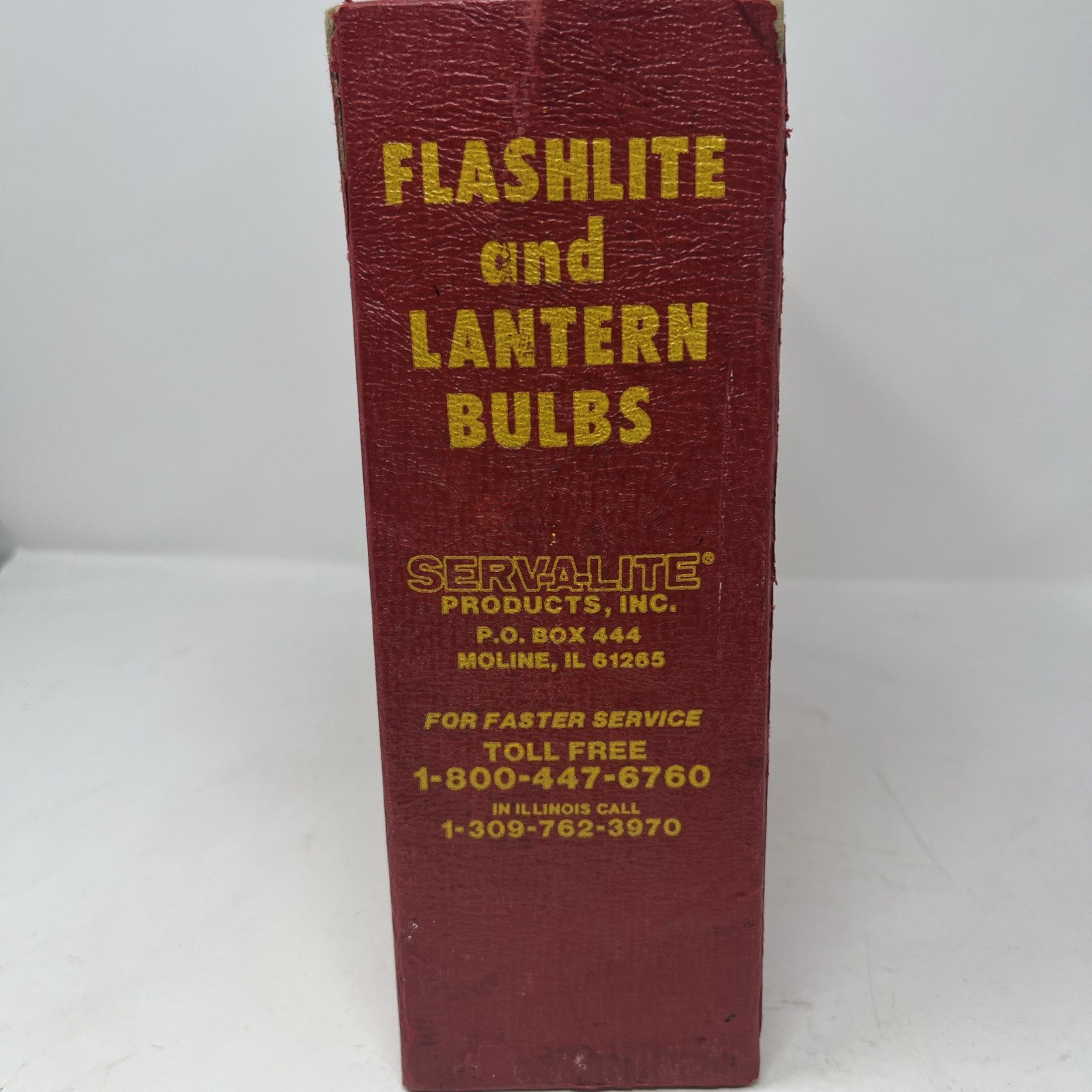 Vintage SERV-A-LITE Flashlite Bulb Merchandiser No. 300 – with Bulbs Display