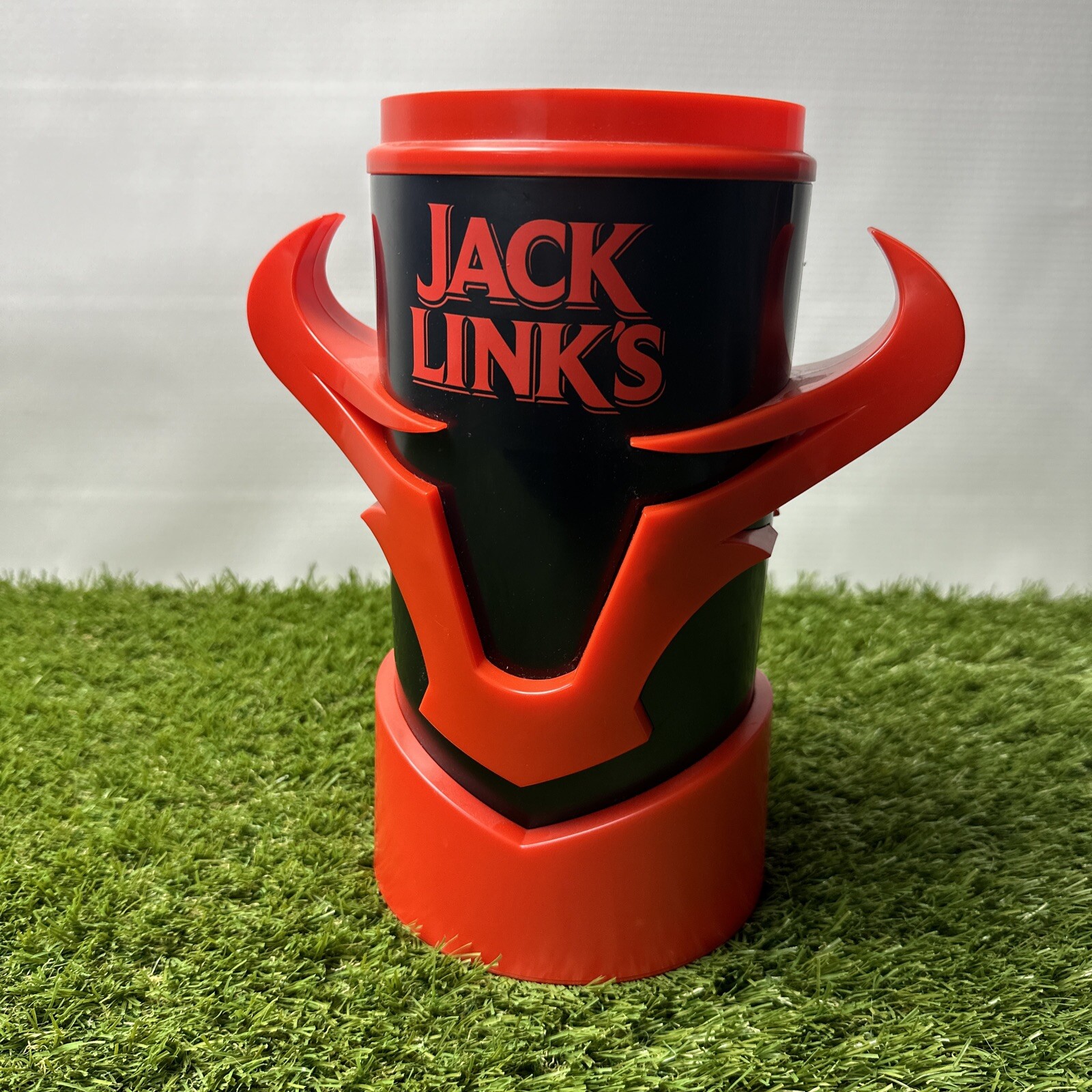 Jack Link’s Store Display Beef Jerky Holder 11” Tall 5” Diameter Excellent