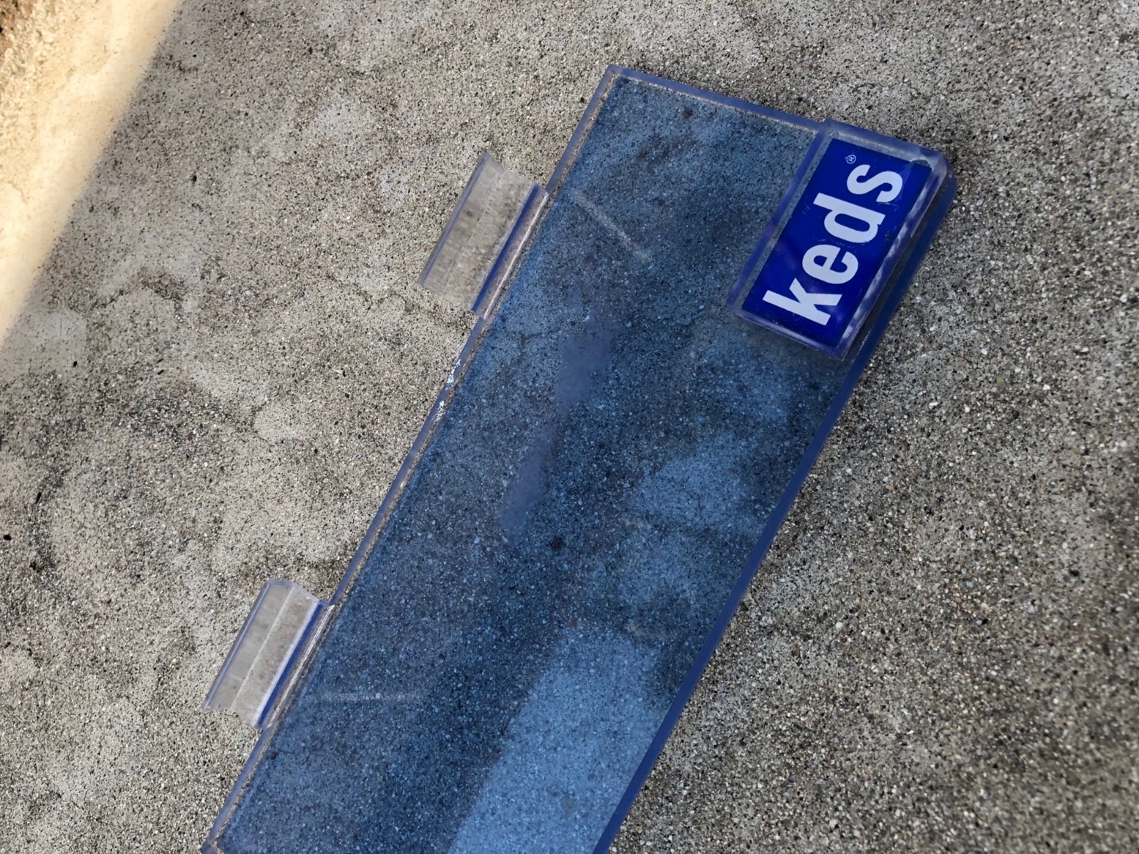 KEDS Rare 1990s VINTAGE Shoe Shelf Shelves Display for Slat Walls Pump