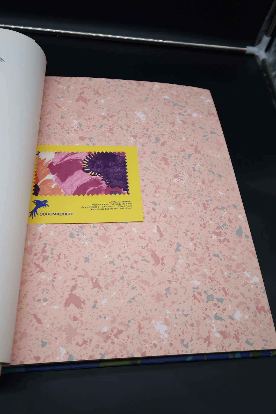 Vtg Carribean Wallpaper Sample Salesman Store Book Tony Putnam 80’s Schumacher