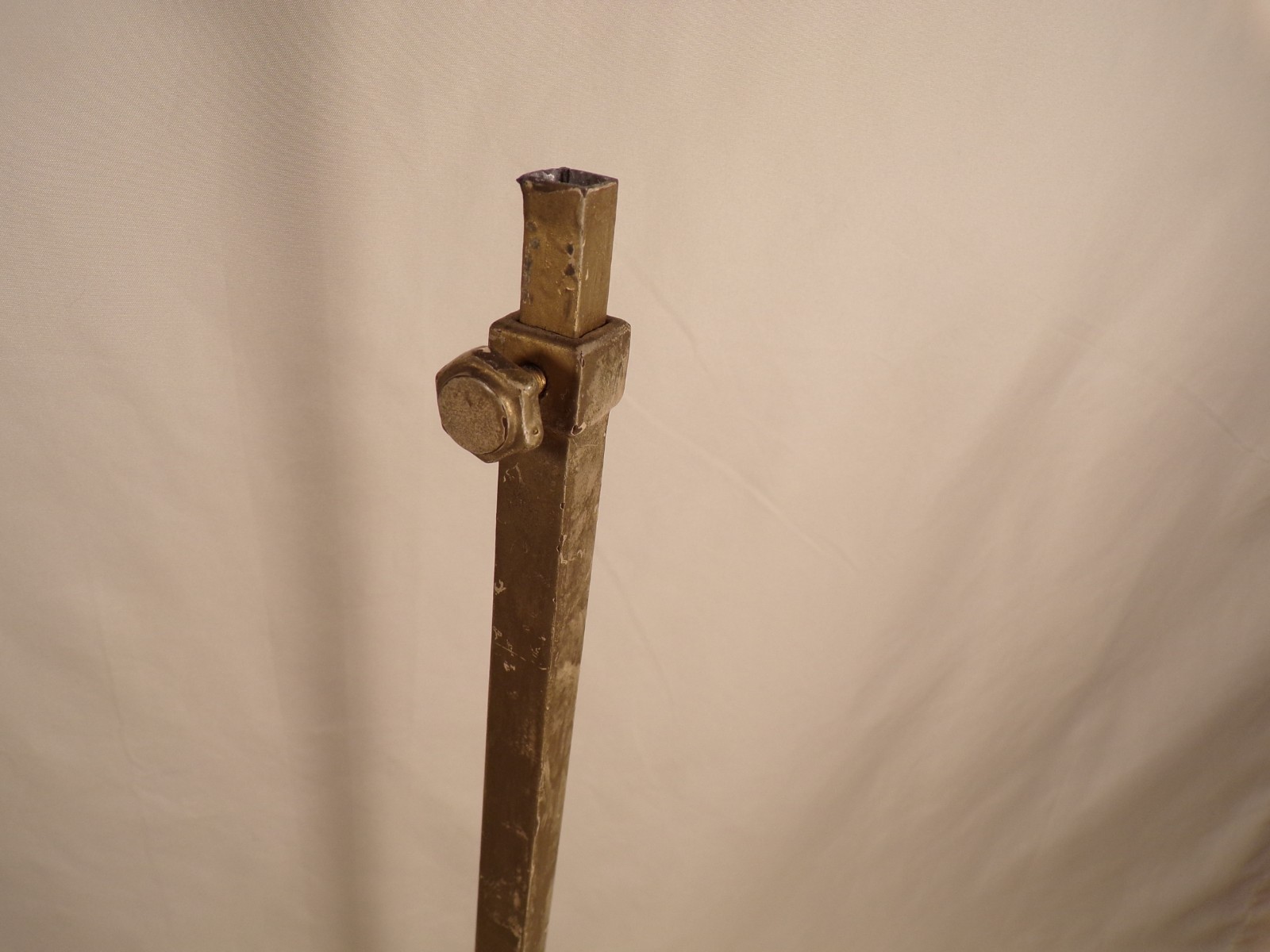 Antique Curtis Leger Fixture Co Chicago Cast Iron Store Display Stand Base