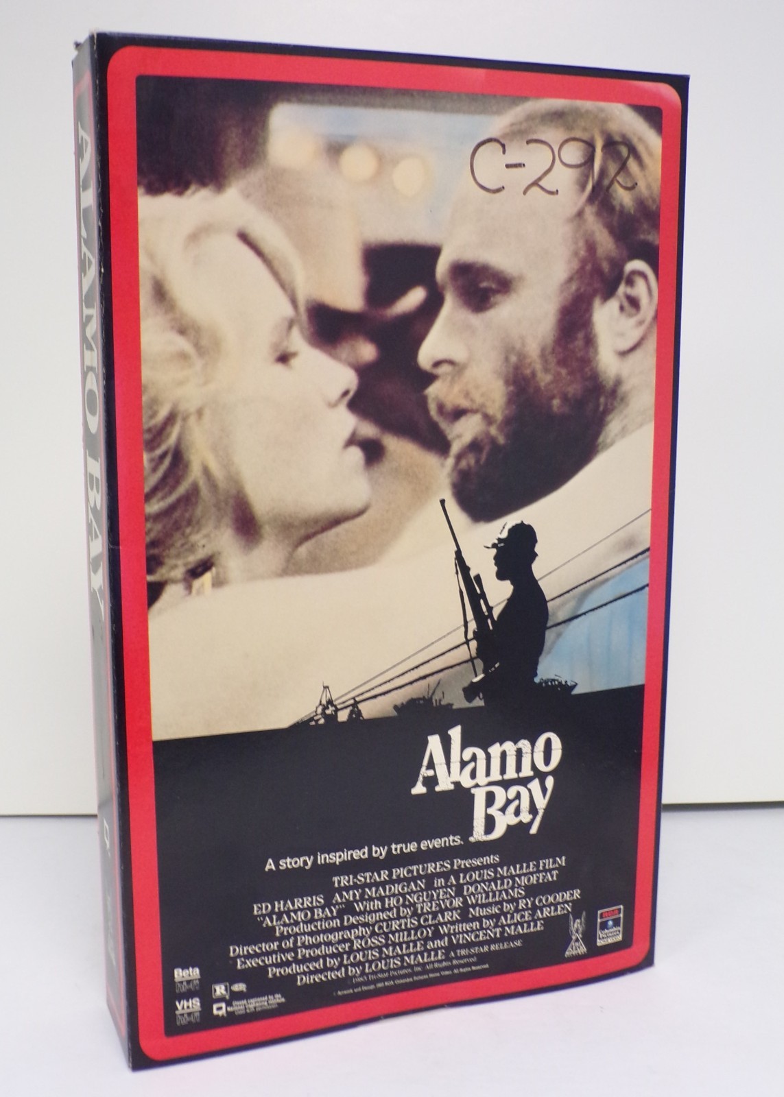 Alamo Bay/Little Treasure 1985 Video Store Display Box 15″ 110425WBAN-71