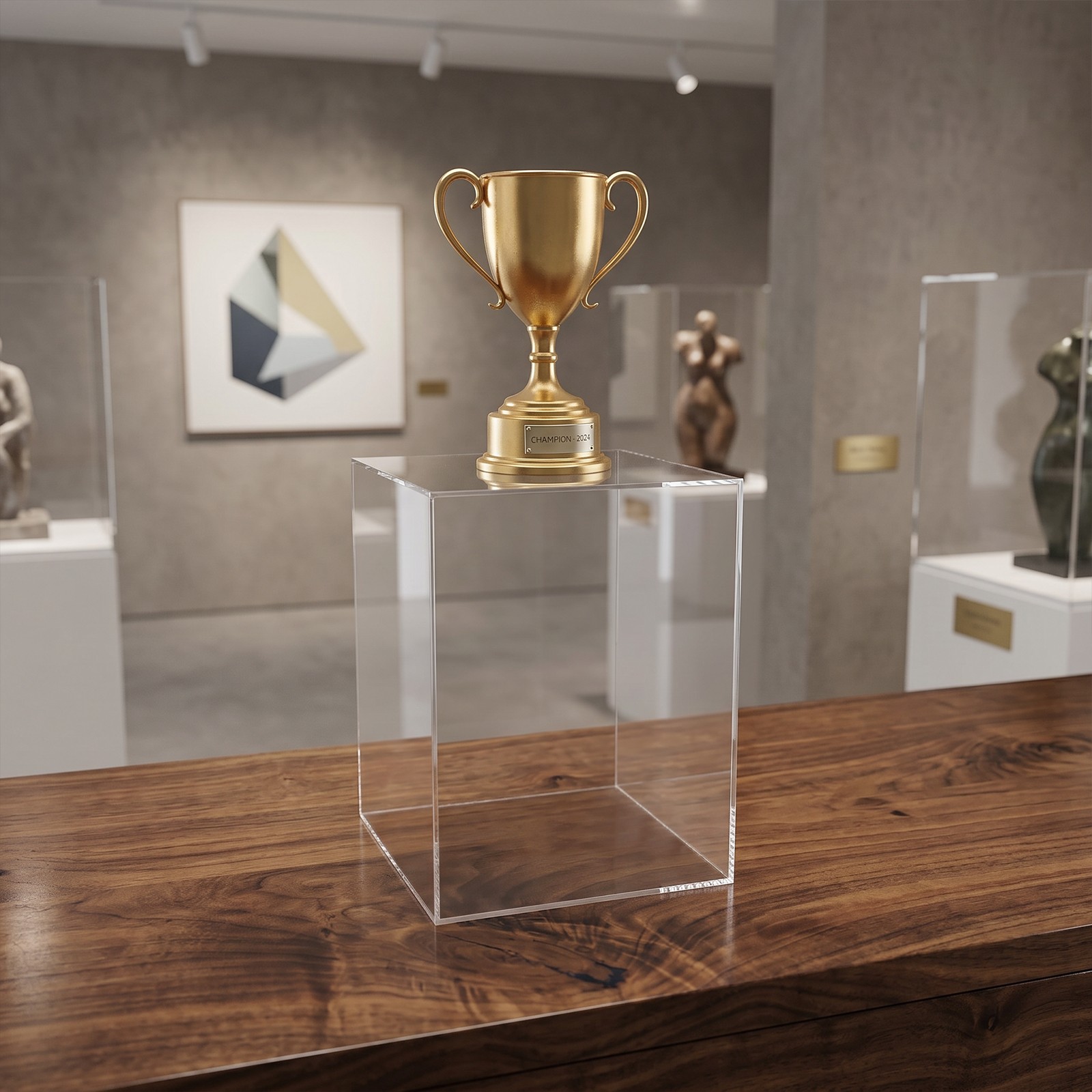 Display Box, Acrylic Display Box, Sculpture Display Box For Events, Trade Shows