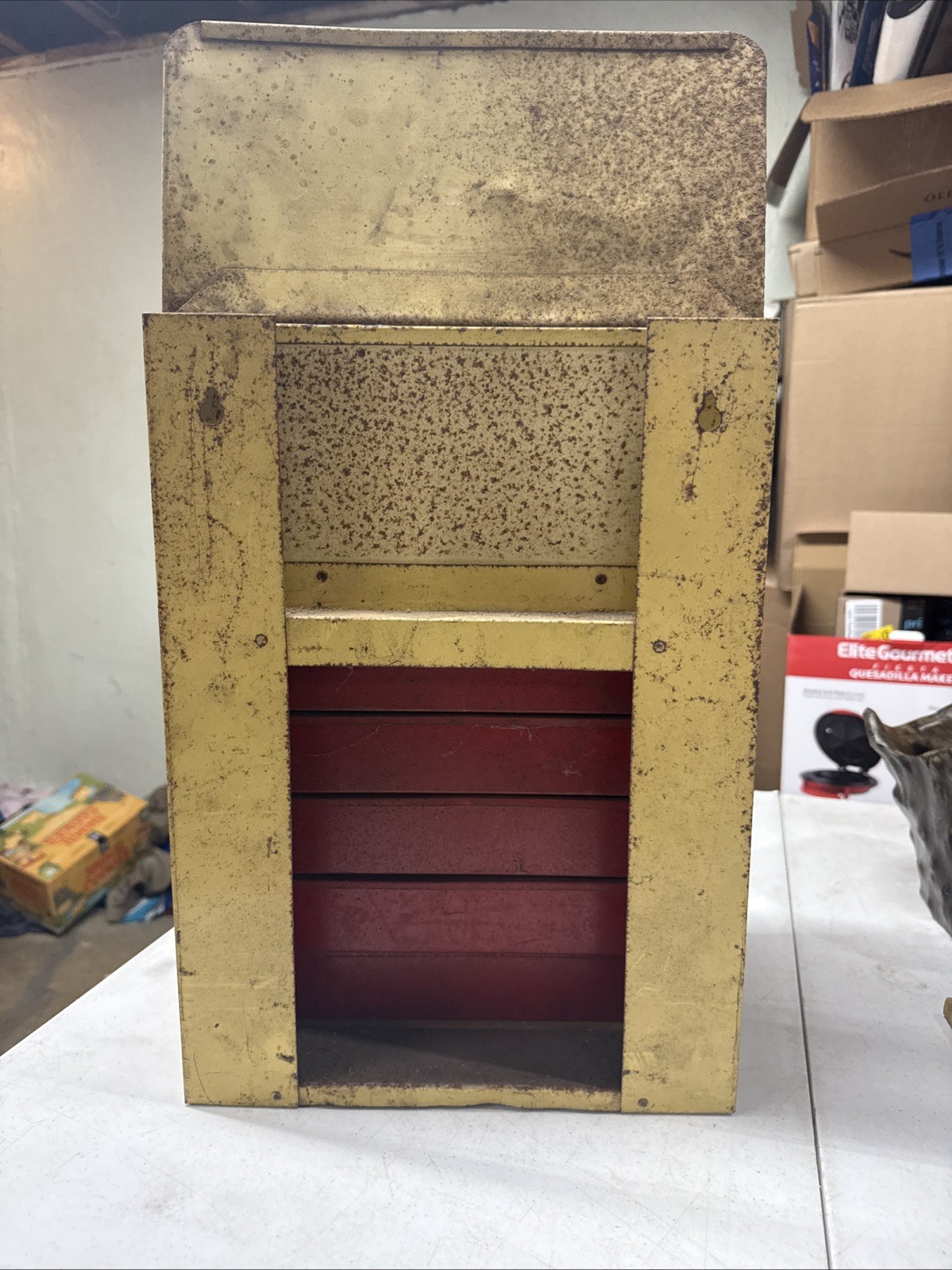 World Wide Genuine Wells Automotive Display Advertising Box SUPER RARE HARD FIND