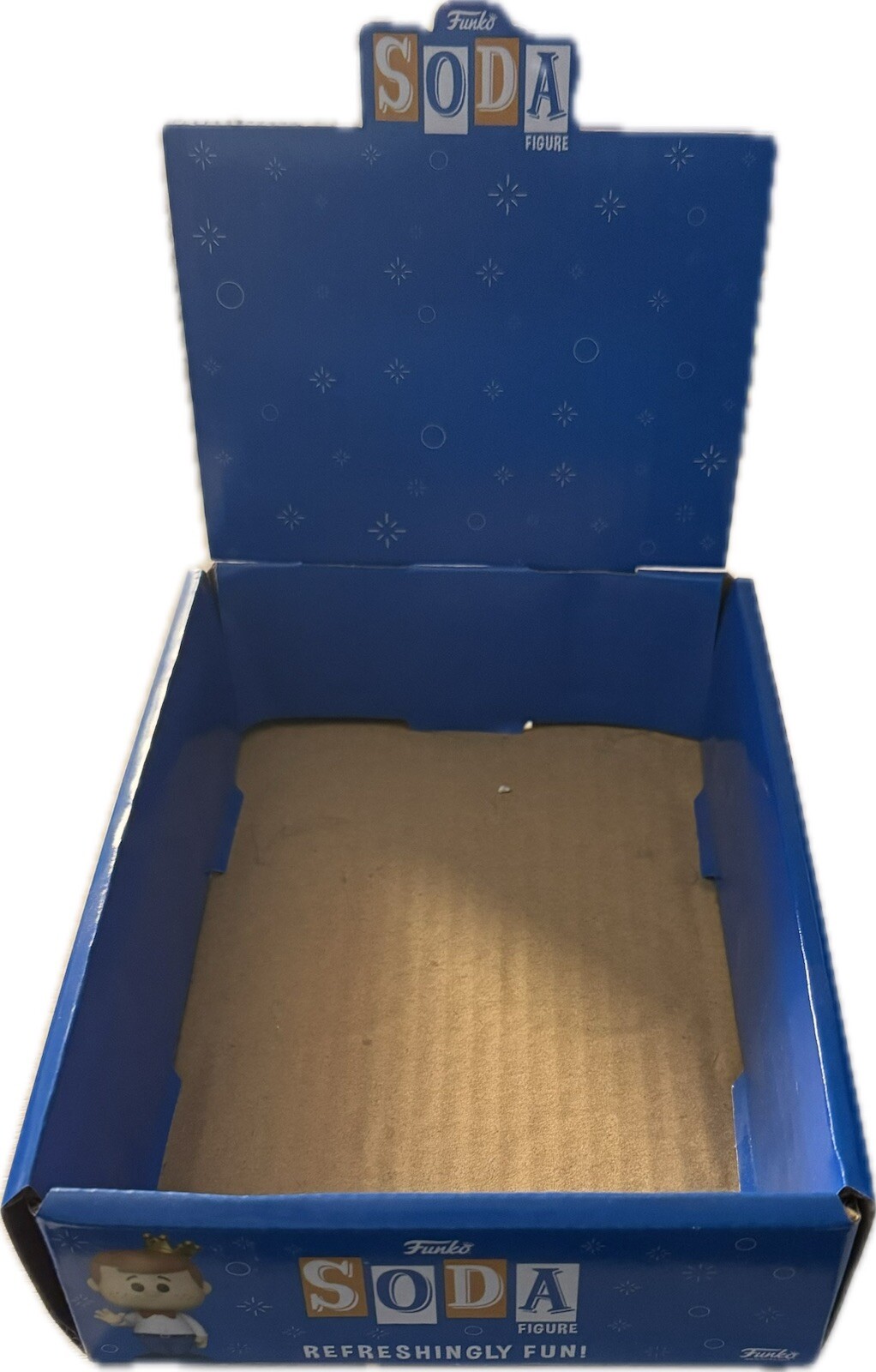 NEW Funko Soda Can Figure Pop Box Retail Store Display For Collection
