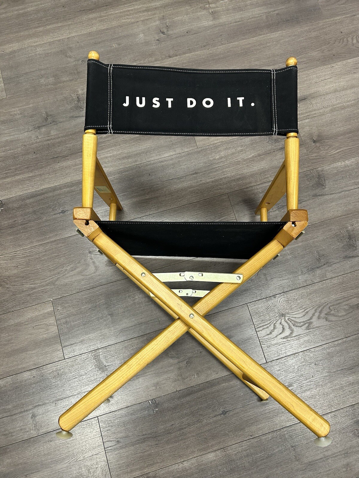 Vintage Nike Director Chair Black “Just Do It” Promo Rare Collectible Seat