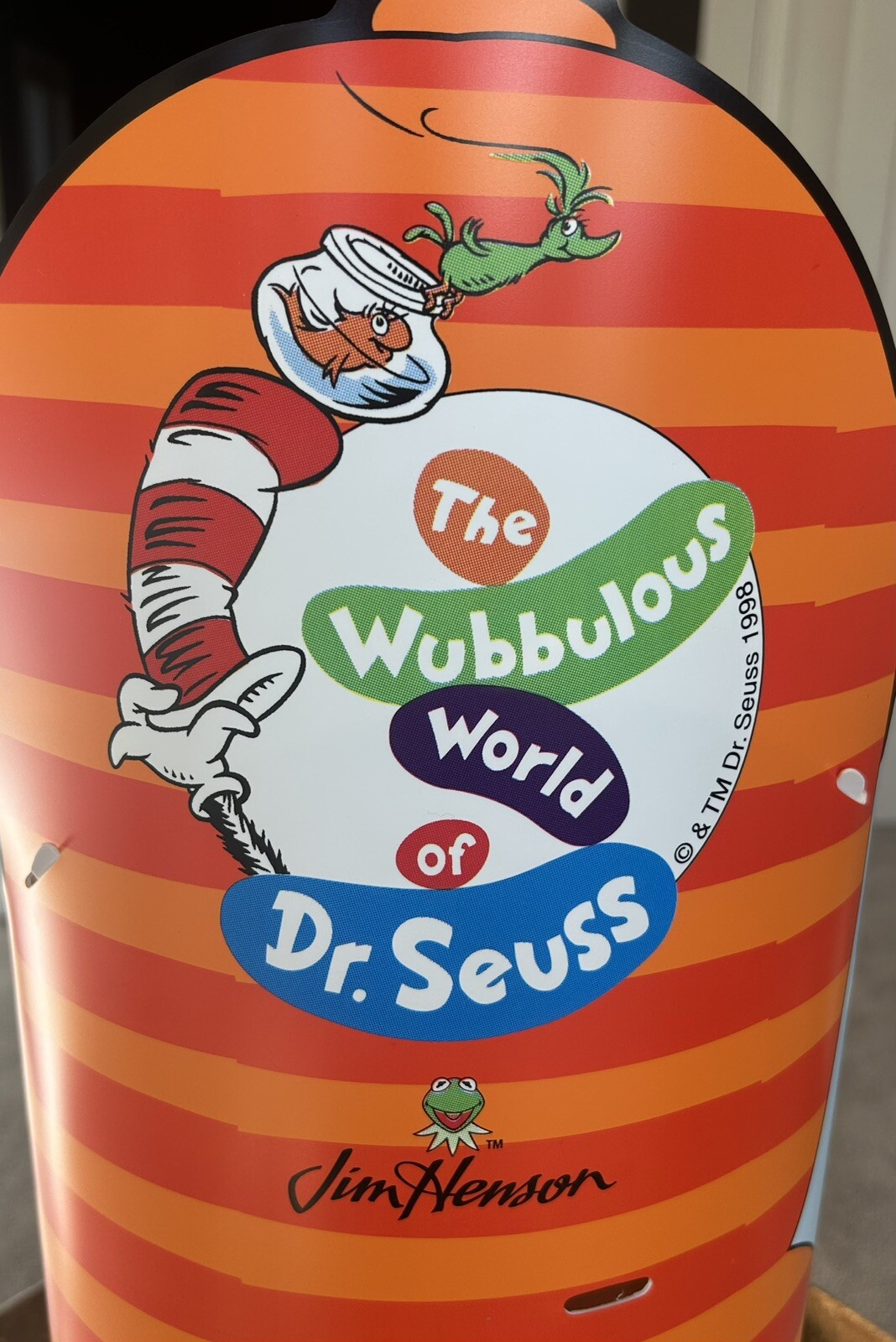 Vintage Wubbulous World Of Dr Seuss Spinning Store Counter Display