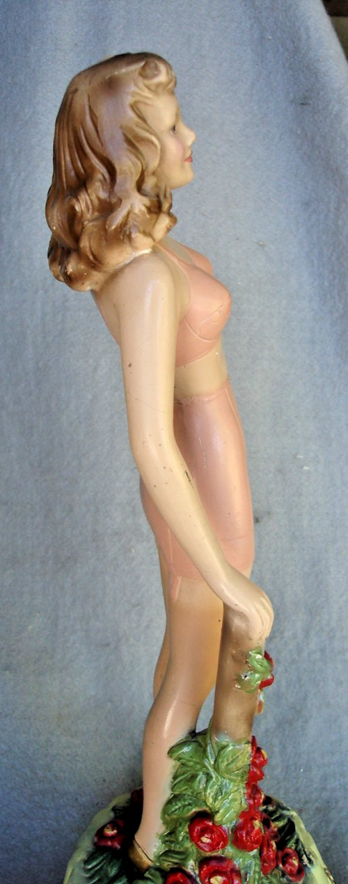 1960,s Flexees Womans under garment Store Display Mannequin 18 Tall