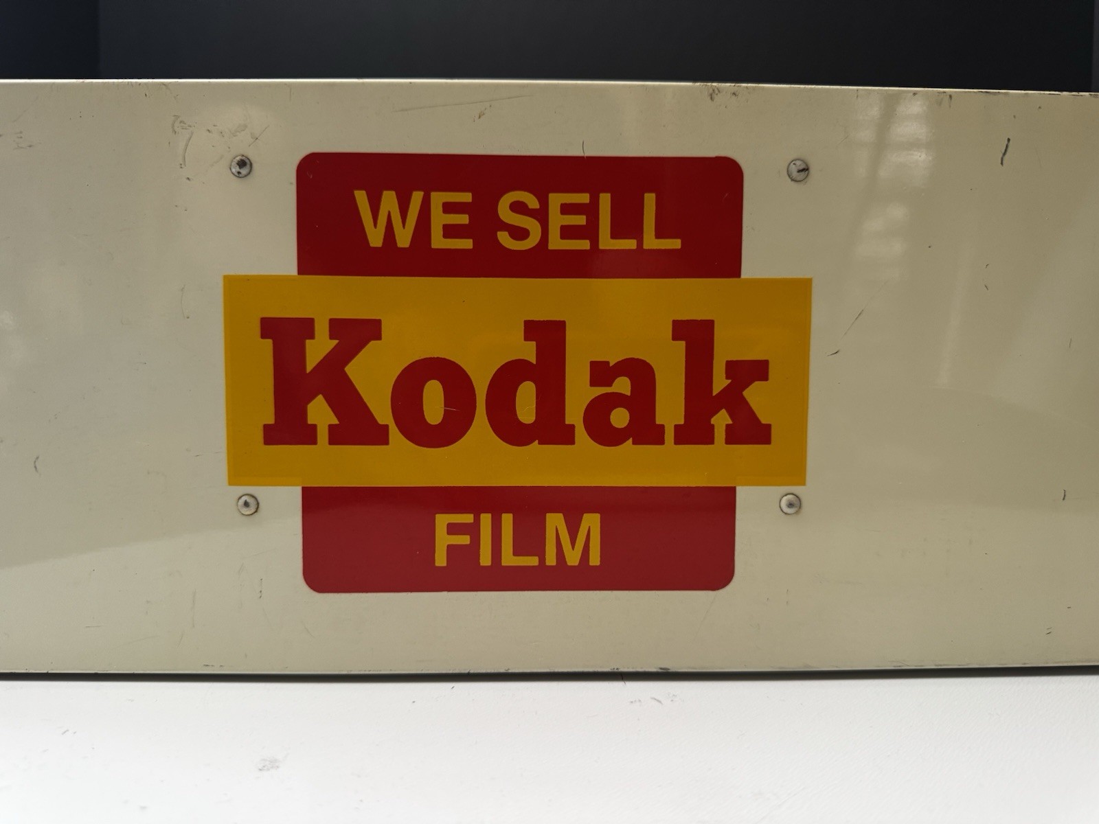 RARE Vintage Kodak Metal Film & Print Processing File Display Box