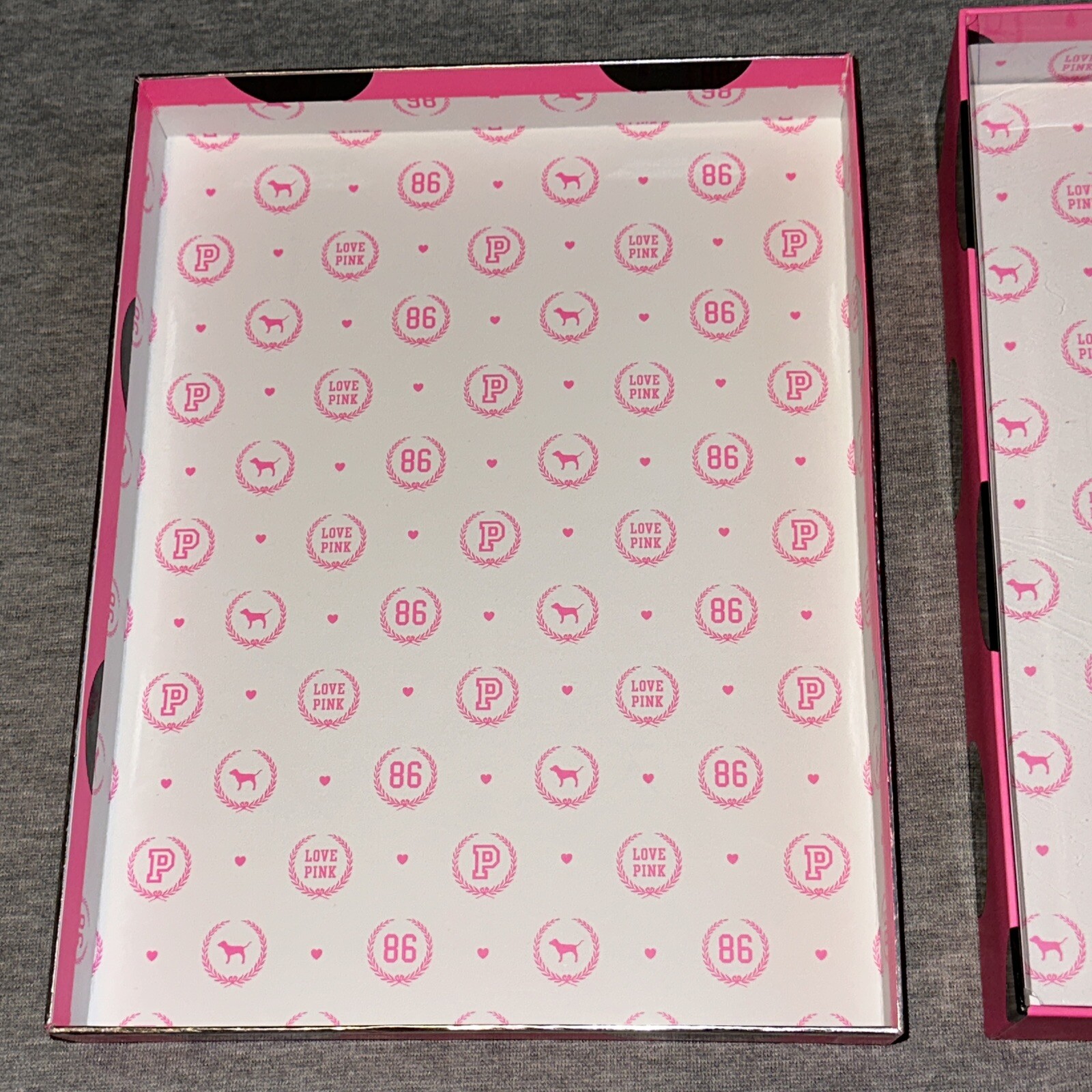 Victoria’s Secret PINK Vintage VTG Storage Display Collectible Monogram Box