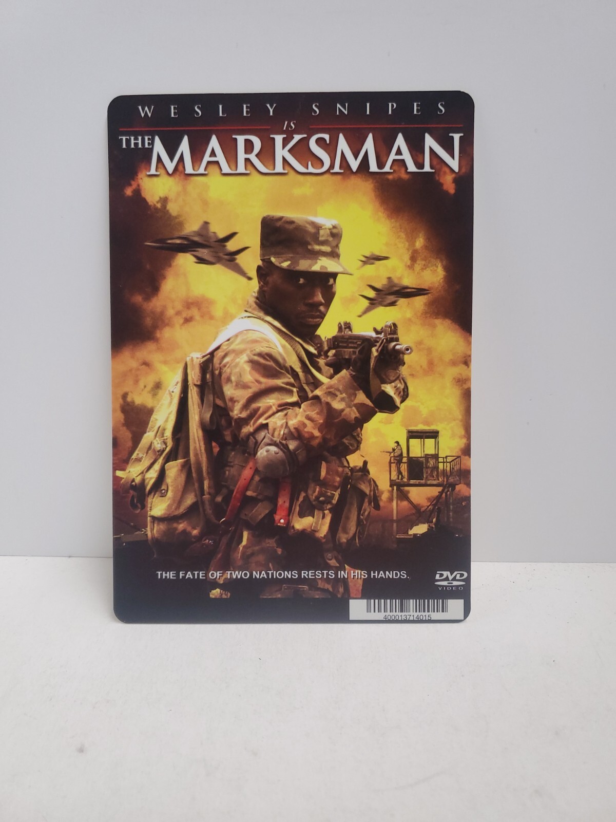 The Marksman BLOCKBUSTER DVD BACKER CARD ONLY 5.5″X8″