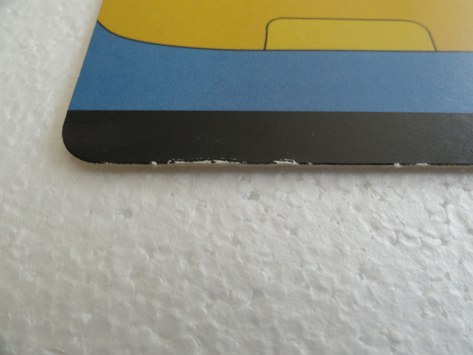 THE BEATLES YELLOW SUBMARINE – BLOCKBUSTER VIDEO BACKER CARD 5″X8″ NO MOVIE