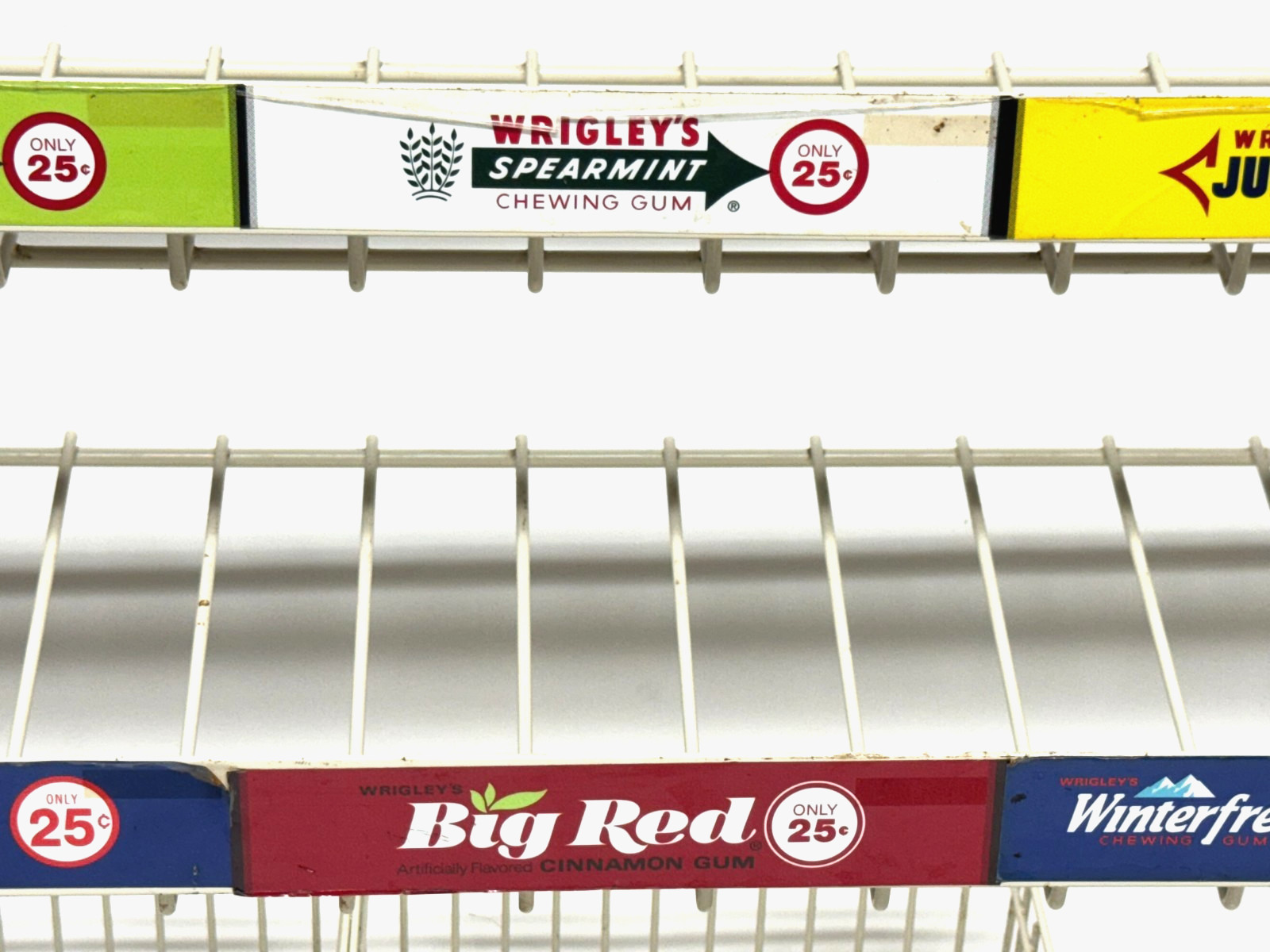 Vintage Original Wrigley’s Gum Advertising Store Display Rack Metal – B & G Bar