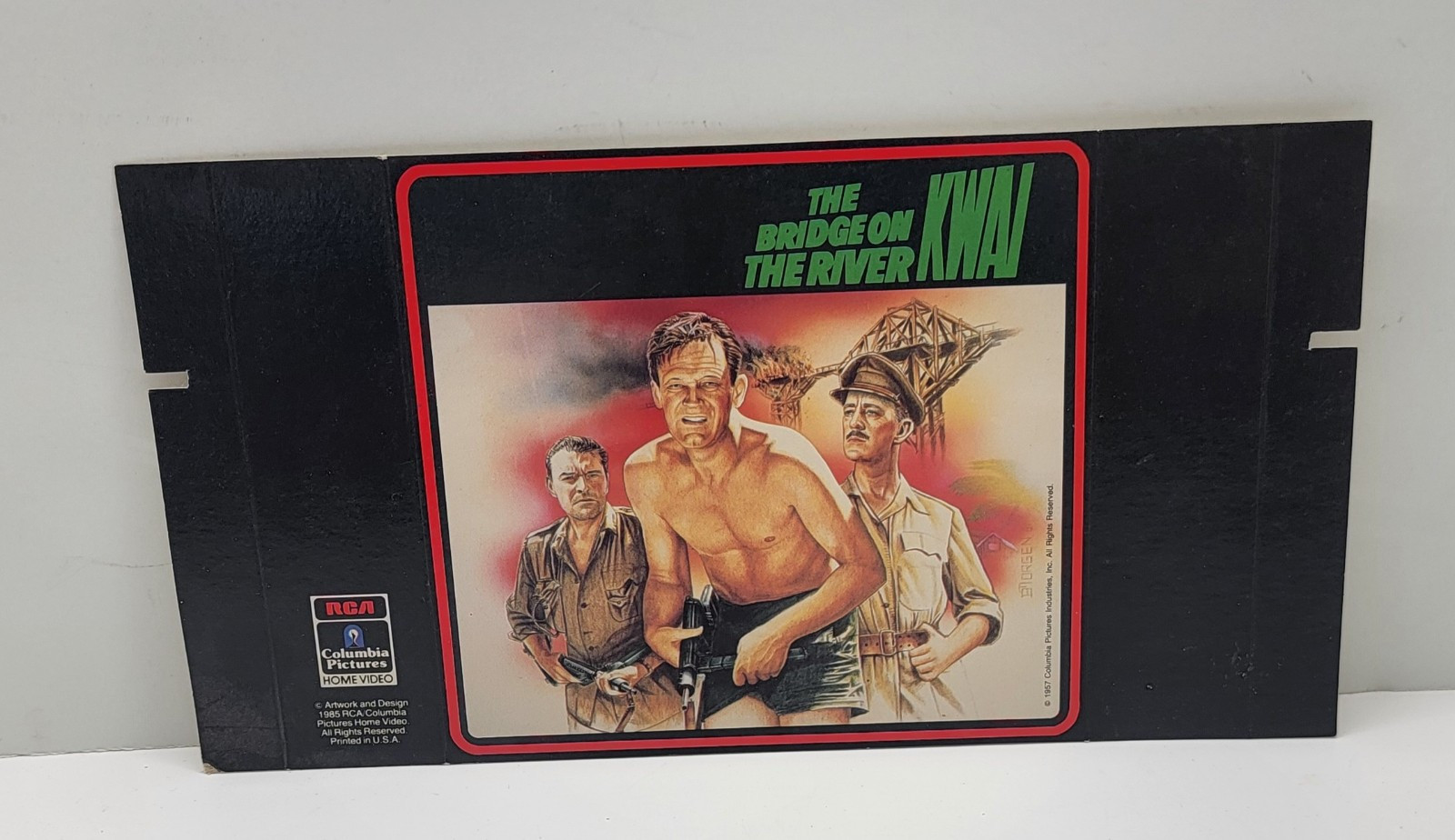 The Bridge on the River Kwai Movie Store Display 1985 (Small)