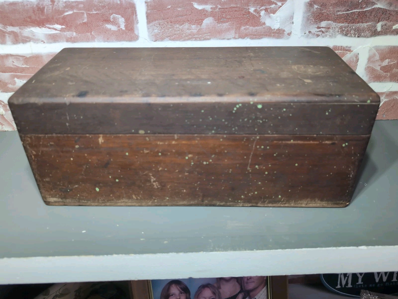 Antique D.M. Ferry & Co’s standard seeds Wooden Box Store Display Advertisement