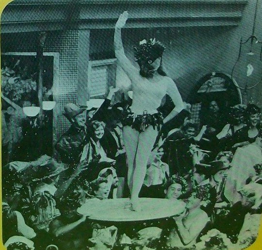 Vtg Store Display April House THIS OFFICE IS RATED X Rare Strip Show Burlesque!
