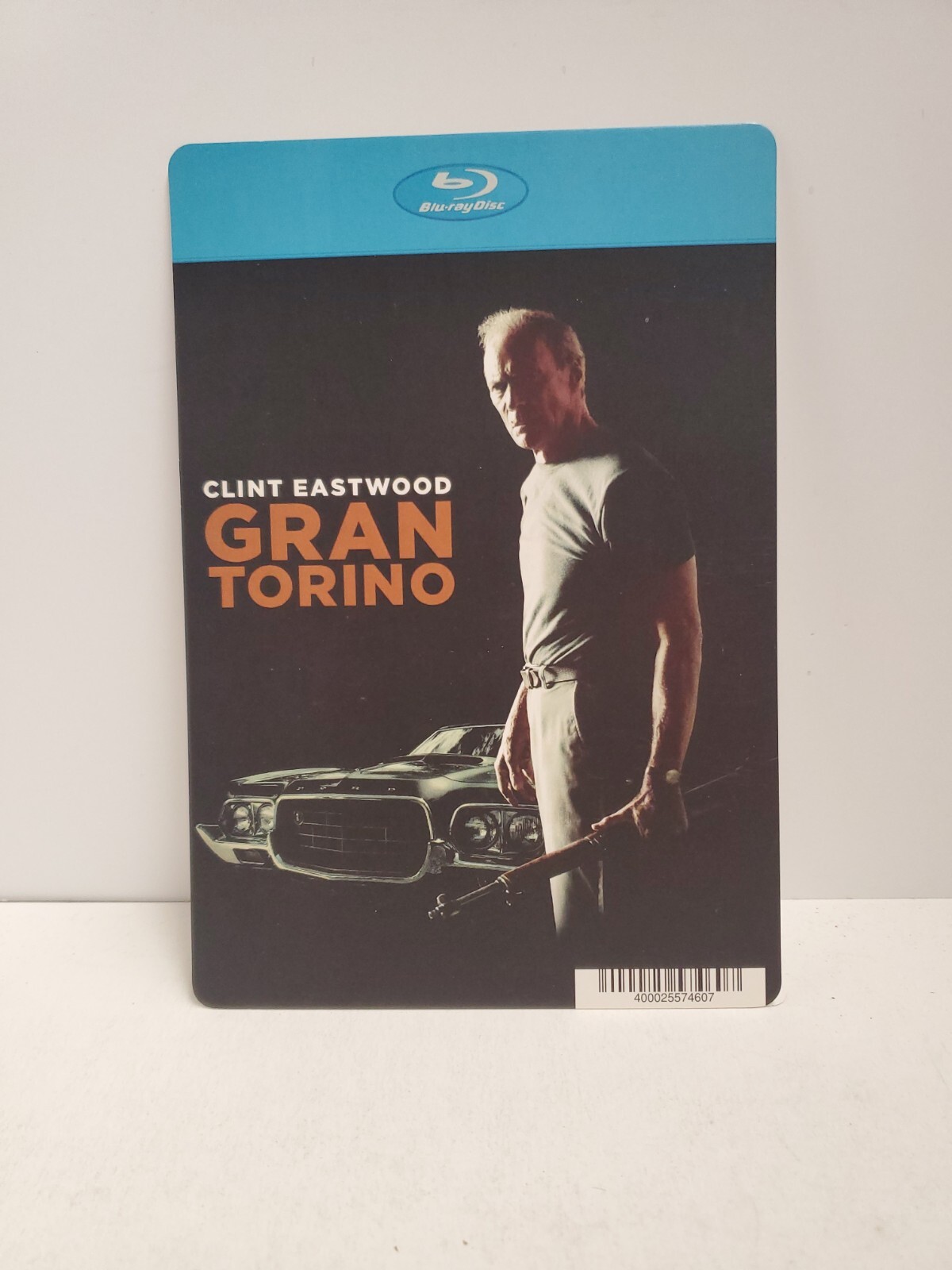 Gran Torino Clint Eastwood BLOCKBUSTER BLU-RAY BACKER CARD ONLY 5.5″X8″
